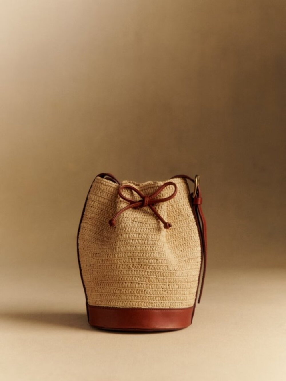 Sezane Mini Farrow Raffia Bag - Great for Summer